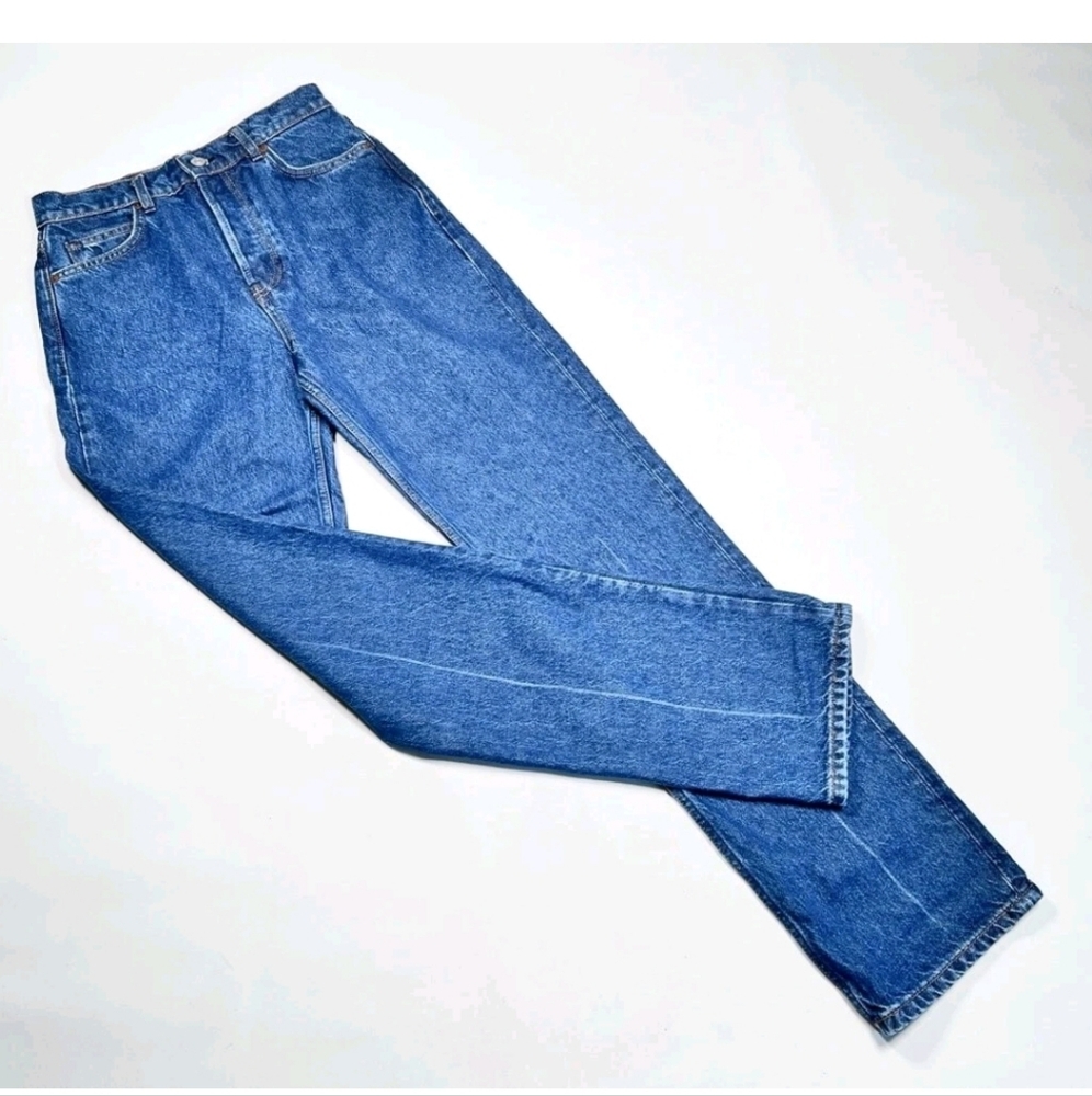 Reformation Blue Straight Leg Jeans